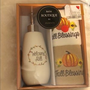 New fall bath boutique set